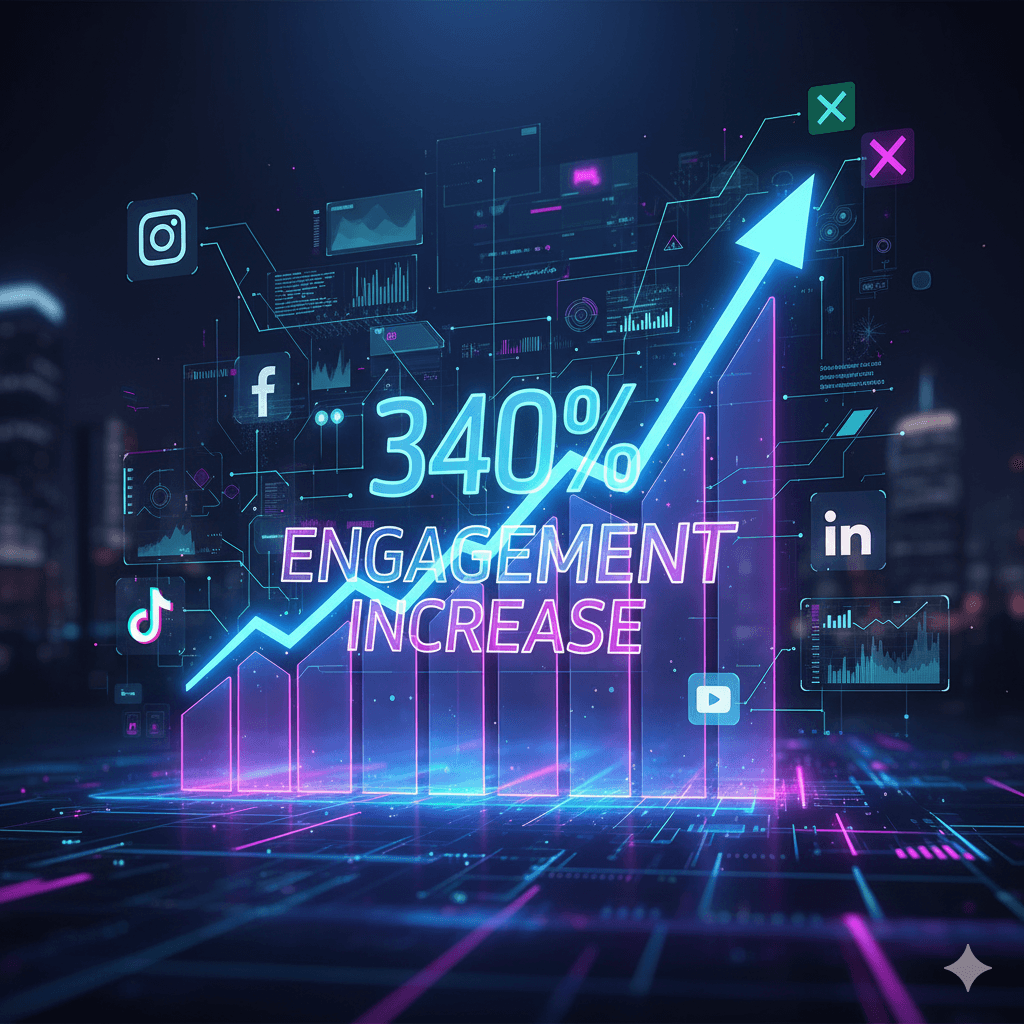 Case Study: How Brands Increased Engagement by 340% with AI Automation